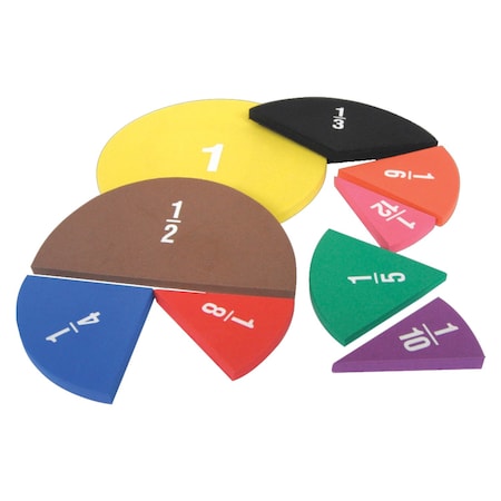 Teacher Created Resources Foam Fraction Circles TCR20611